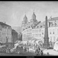 024-Place du marché (vers 1850)
