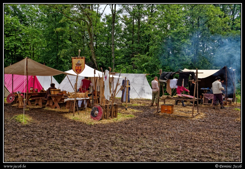 081f-Campement médiéval
